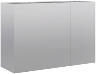 vidaXL Pflanzgefäß 120x40x80 cm Stahl verzinkt 860722
