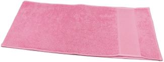 Fitness Handtuch Baumwolle 30x150 cm rosa | Sporthandtuch