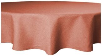 Haus und Deko Tischdecke Tischdecke rund Leinenoptik Lotuseffekt Tischwäsche Wasserabweisend (1-tlg)