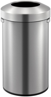 EKO Abfalleimer Urban 90 L Mattsilbern 440065
