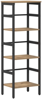 vidaXL Bücherregal Artisan-Eiche 40 x 29,5 x 115 cm Holzwerkstoff 883909
