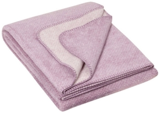 Wohndecke Melange, Richter, elegante Kuscheldecke aus 100% Bio Baumwolle