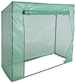 Foliengewächshaus Tomatengewächshaus 200 x 77 x 149/169 cm Gewächshaus Treibhaus