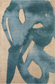 Teppich Lola&Moi Swing Lagoon Blue 240 x 340 cm