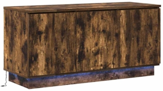 vidaXL TV-Schränk Geräucherte Eiche 100 x 38 x 49 cm Holzwerkstoff 869670
