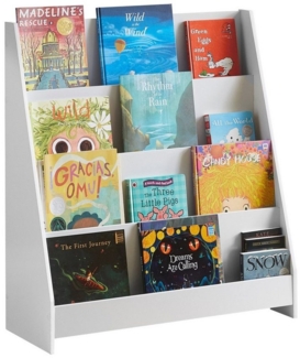 SoBuy Bücherregal DE-KMB32, Kinder Bücherregal Kinderregal, mit 4 Ablagefächern, Kinderzimmer