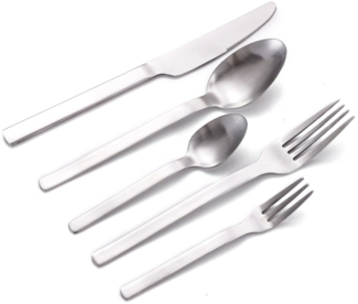 ECHTWERK Besteck-Set Tafelbesteck „Angelini“ (60-tlg), 12 Personen, Edelstahl 18/10, Hochglänzend