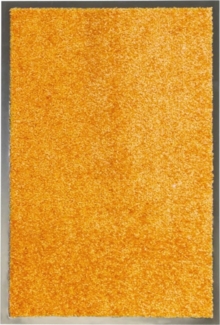vidaXL Fußmatte Waschbar Orange 40x60 cm 323451