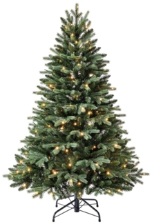 Primaster Weihnachtsbaum 1,5 m grün beleuchtet 200 Lichter warmweiß