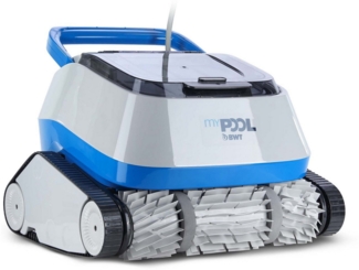 my POOL BWT Poolroboter POWER ONE4ALL neue Generation des POWER 4.0, Mit Kabel, reinigt Boden, Wand und Wasserlinie