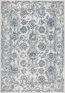 Kadima Design Traditioneller Floral-Vintage Wollteppich "Soar Matt". 120x170 cm