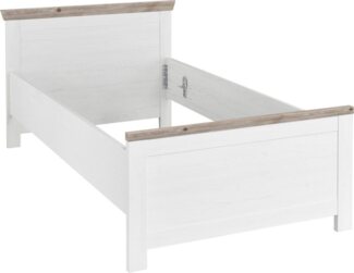 Home affaire Bett Florenz Doppelbett Landhausstil Bettgestell (100,140 oder 180/200cm), aus FSC®-zertifiziertem Holzwerkstoff, in 3 Breiten