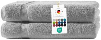 Carpe Sonno Badetücher 100x150 cm 100% Baumwolle Handtuch 500 Gramm /m2 Frottier Duschtuch, Frottier (Spar-Set, 2-St), Extra Soft & Weich, Saugfähig, Schwer, Atmungsaktiv, schnell trocknend