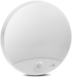 Maclean LED Wandleuchte MCE357, Neutralweiß, LED 10W Infrarot Bewegungsmelder Lampe IP44