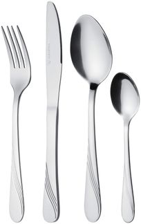 Gräwe Tafelbesteck 24-tlg., Edelstahl silber