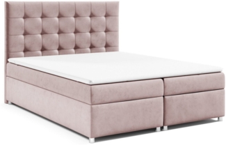 Best for Home Boxspringbett mit Bettkasten Trinity K-12 Bonellfederkern inkl. 7 cm Topper (140x200 160x200 180x200 200x200 cm), Handwerksqualität, TOP Preis-Leistungs-Verhältnis
