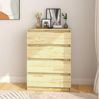 vidaXL Beistellschrank 60x36x84 cm Massivholz Kiefer 808103