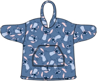 Lilo & Stitch Hoodie-Decke – Weiche Kapuzendecke aus Korallenfleece für Kleinkinder