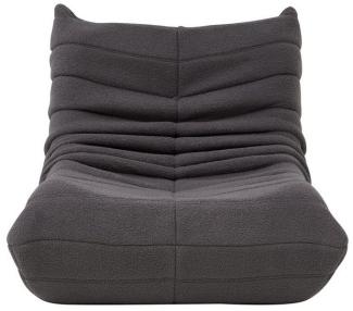 OKWISH Sofa Einzelsofa, Einzelsessel, Relaxsessel, Loungesessel, Wohnzimmer Sofa, Teddyfleece+Schaumstoff mit hoher Dichte, Sitzsack 1 Teile, Produkt als komprimierte Verpackung