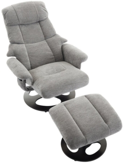 i@home Relaxsessel Bequemer Relaxsessel mit Massage-, Heiz&Liegefunktion, 360° drehbar (2-St, Relaxsessel mit Hocker), Versteckte Kopfstütze