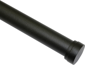 Gardinia Gardinenstange Industrial Home Ø 25 mm schwarz 200 cm