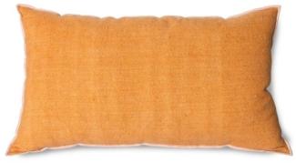 HKliving Kissen Leinen/Baumwolle Spicy Ginger (60x35 cm) TKU2150