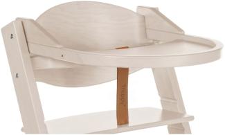 Treppy 1021 ein zusätzlicher Schreibtisch zum Kinderstuhl, Playtray Pastel rosa