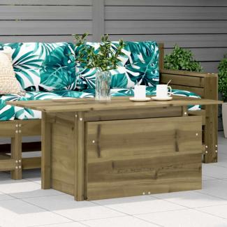vidaXL Gartentisch 100x50x75 cm Kiefernholz Imprägniert 844912