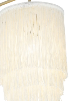 Qazqa Wandleuchte Franxa, ohne Leuchtmittel, E27, Crème, Orientalisch, Stahl, 1-flammig