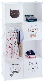 Relaxdays 'Katzen' Steckregal