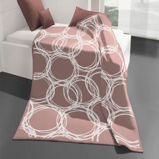 Biederlack Wohn- und Kuscheldecke Orion Rings|150x200 cmBiederlack Wohn- und Kuscheldecke Orion Rings