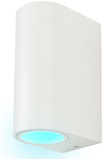 RGB LED Up & Down Wandleuchte in weiß, Höhe15 cm, Vt-7562