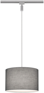 Pendelleuchte, HOTEL, DUOline - Track System, 1 x E27/5W grau