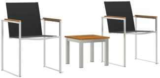 vidaXL EsssetfürdenAußenbereich 3 pcs Massives Akazienholz 3334839