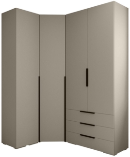 ABIKS MÖBEL Kompaktgarderobe INOVA 1 SATZ 6 Möbelset, Garderobe mit Kleiderstange und Regalen