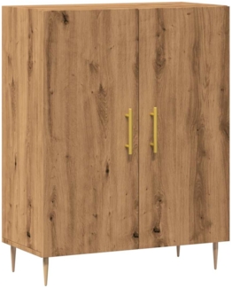 vidaXL Sideboard Artisan-Eiche 69,5x34x90 cm Holzwerkstoff 857176