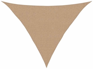 vidaXL Sonnensegel 160 g/m² Taupe 2,5x2,5x3,5 m HDPE 311416