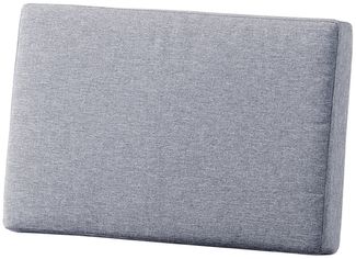 Auflagekissen >Lugo< in Hellgrau, Polypropylen - 53x8x34cm (BxHxT)