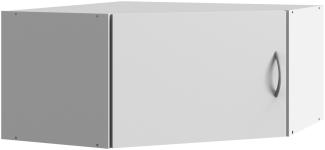 Aufsatzschrank >MULTIRAUMKONZEPT< (BxH: 80x40 cm) in WEISS - 80x40cm (BxH)