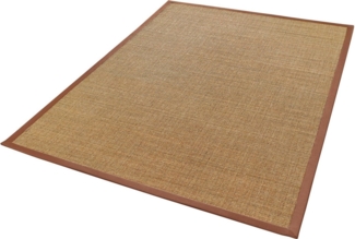 Dekowe Sisalteppich Mara S2 mit Bordüre, rechteckig, Höhe: 5 mm, Flachgewebe, Material: 100% Sisal, Wohnzimmer, Kundenliebling