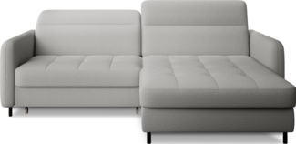 Gomsi, Ecksofa, Eckcouch, Grau