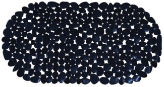 MSV Duschmatte KIESELSTEIN, mit Saugnäpfen, rutschfest, pflegeleicht, PVC, Dusch- und Wanneneinlage, PVC, attraktive Kieselstein-Optik, in vielen bunten Farben erhältlich