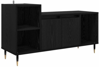 vidaXL TV-Schränk Schwarz Eichen-Optik 100 x 35 x 55 cm Holzwerkstoff 882719