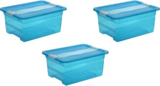 keeeper Organizer cornelia (Set, 3 St), Aufbewahrungsbox, 12 L, mit Deckel, Schiebeverschluss