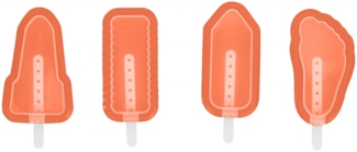 Eisformen Eis am Stiel Formen Popsicles Stieleisform RUNGASSI 12301