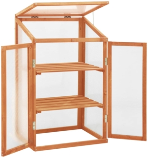 vidaXL Gewächshaus 60x45x100 cm Tannenholz 314848