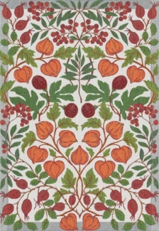 EKELUND MASTER WEAVERS 1692 Geschirrtuch Küchenhandtuch Höstskörd 599 35x50 cm, (1-tlg, 1 x Geschirrtuch), Pixel gewebt (6-farbig)