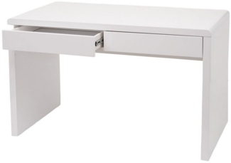 MCW Schreibtisch MCW-G51, 2 Schubladen, Hochglanz