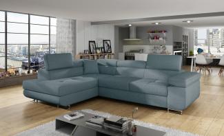 Wohnideebilder Anton Blau Ecksofas & Eckcouches An_63