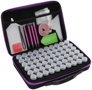 Youyijia Aufbewahrungsbox 60 Stück Diamond Painting Aufbewahrungsbox